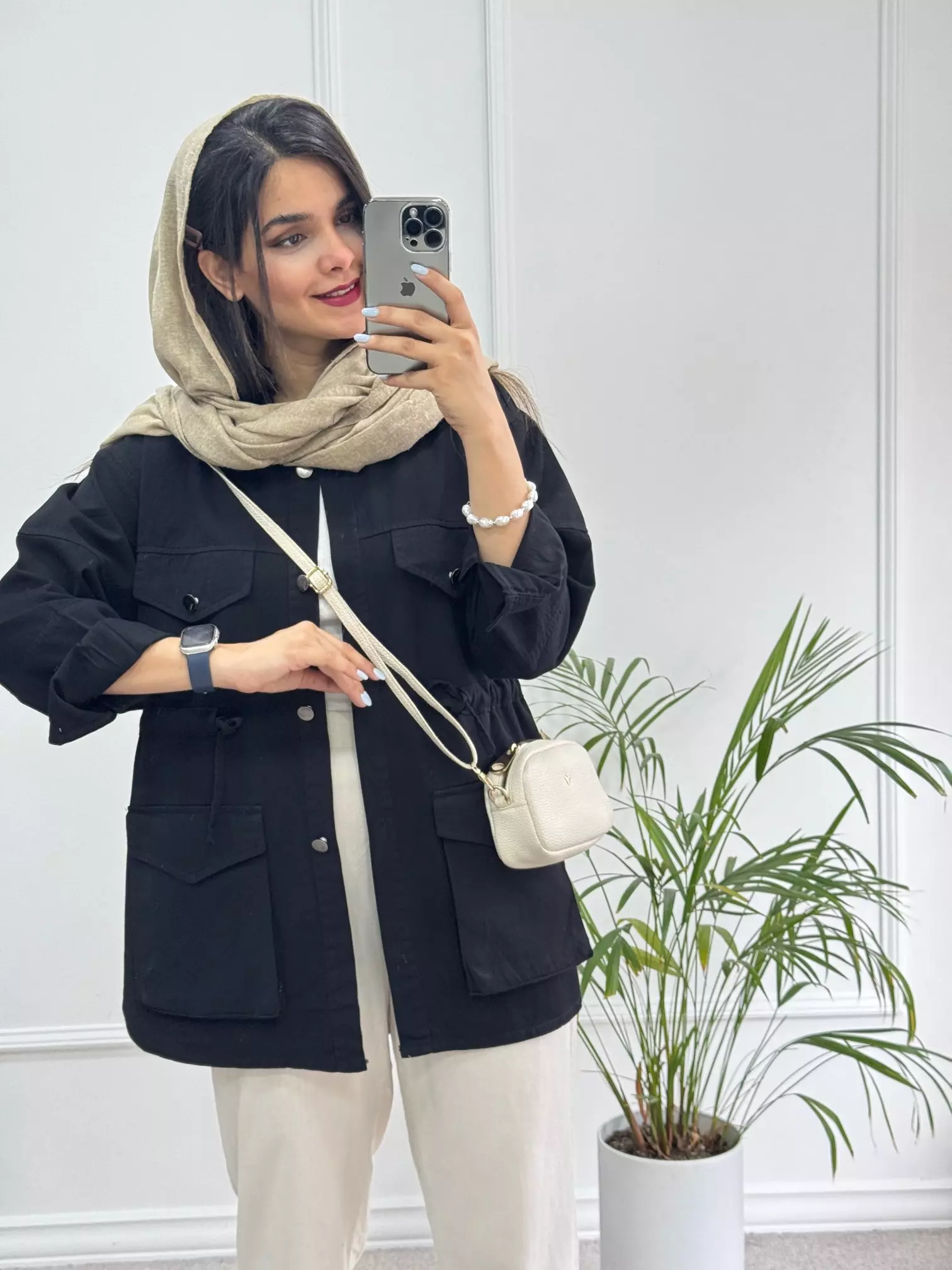 مانتو کتان شایلین